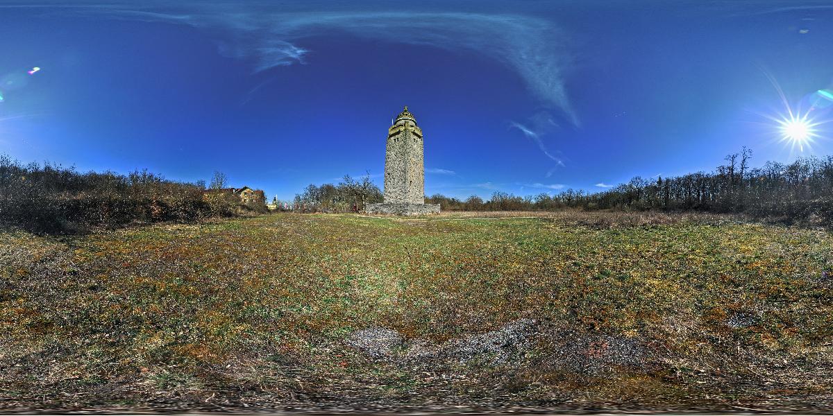 Wittelsbacher Jubiläumsturm in Arnshausen bei Bad Kissingen (Foto: © Werner Pietschmann)