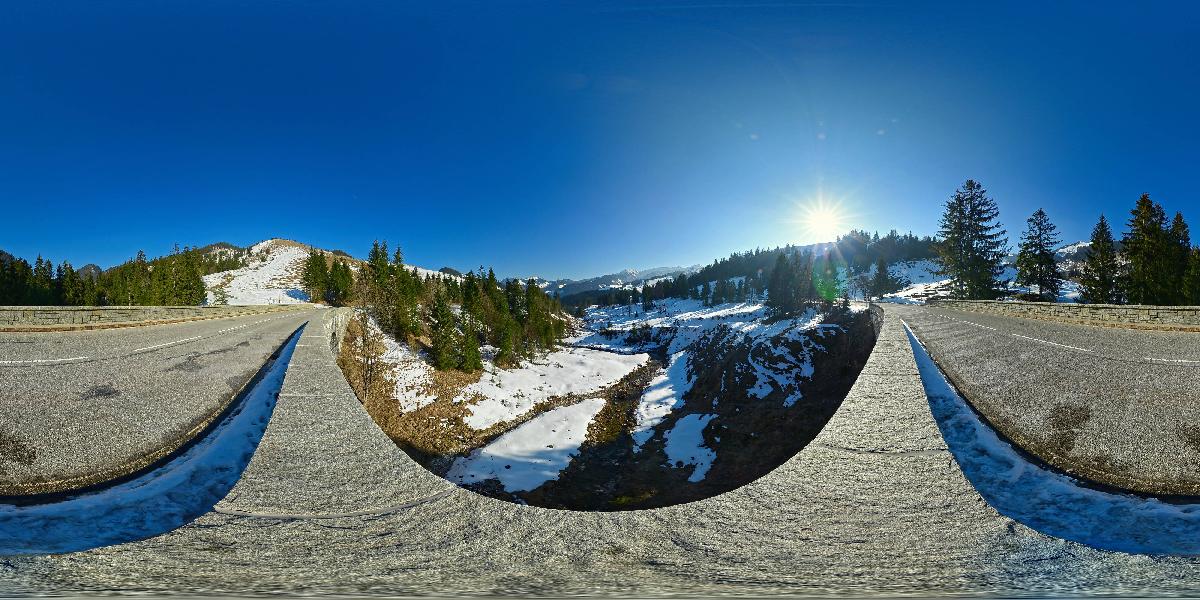 Arzmoosbrücke am Sudelfeldpass bei Bayrischzell (Foto: © Werner Pietschmann)