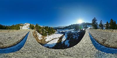 Arzmoosbrücke am Sudelfeldpass bei Bayrischzell