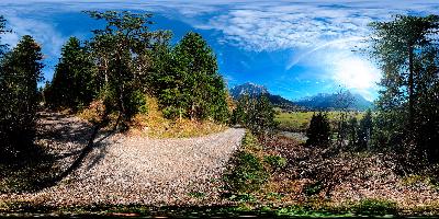 Ehrwalder Becken mit Zugspitze