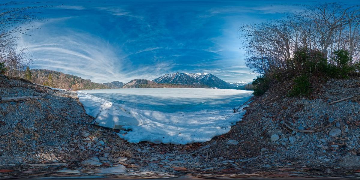 Sylvensteinstausee bei Fall