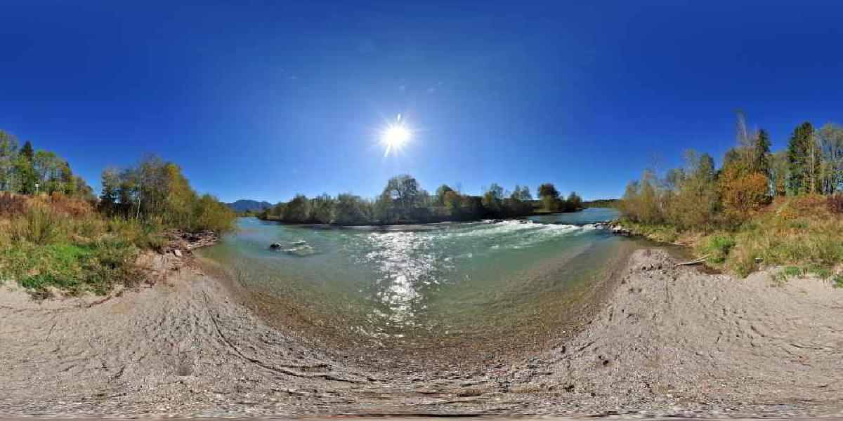 an der Loisach bei Kleinweil (Foto: © Werner Pietschmann)