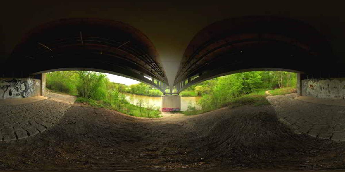 Isarbrücke bei Grünwald (Foto: © Werner Pietschmann)