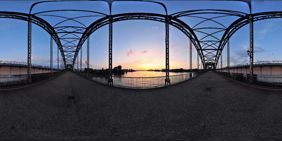 Alte Harburger Brücke in Hamburg (Foto: © Werner Pietschmann)