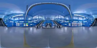 U-Bahnhof Überseequartier in Hamburg