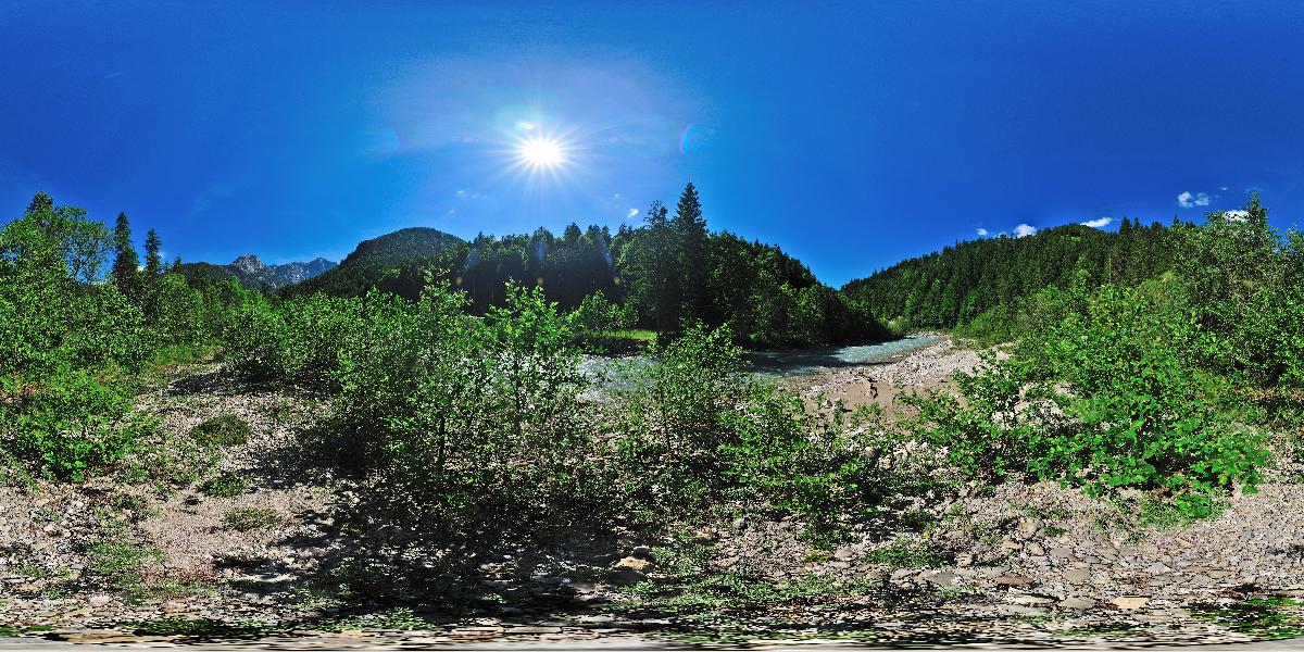 am Rißbach bei Hinterriß (Foto: © Werner Pietschmann)