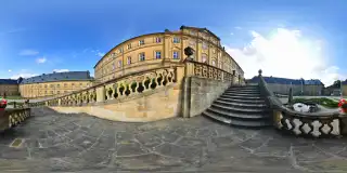 Innenhof von Kloster Banz