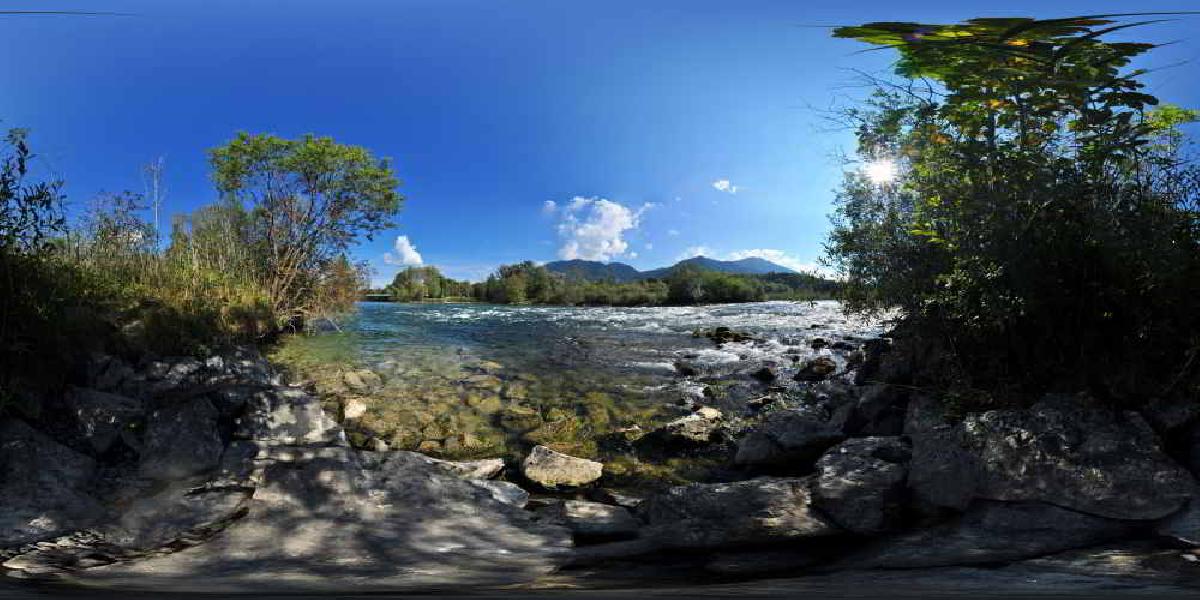 Loisach bei Kochel am See (Foto: © Werner Pietschmann)