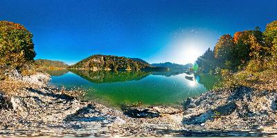 Sylvensteinstausee bei Lenggries