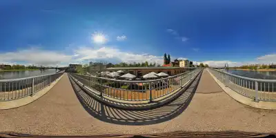 Elbpromenade in Magdeburg