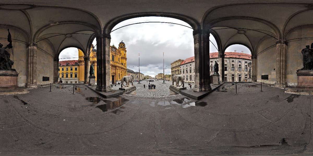 Feldherrnhalle am Odeonsplatz in München (Foto: © Werner Pietschmann)