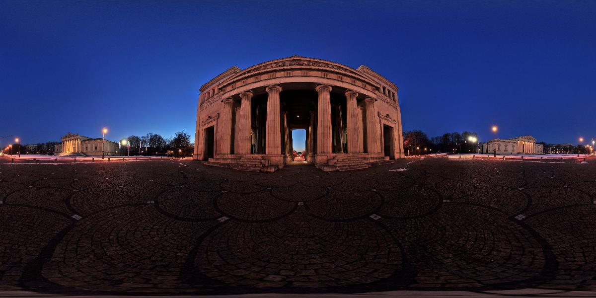 Foto: © Werner Pietschmann Königsplatz in München