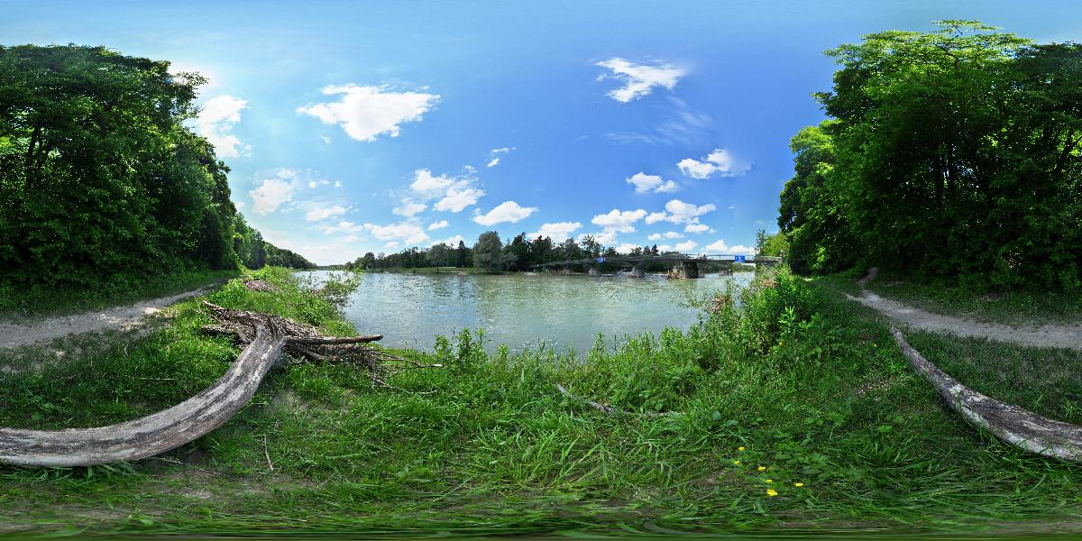 Marienklausenbrücke an der Isar in München (Foto: © Werner Pietschmann)