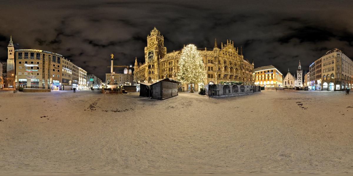 Marienplatz in München (Foto: © Werner Pietschmann)