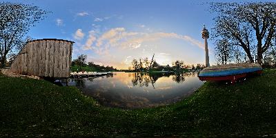 Olympiasee im Olympiapark München