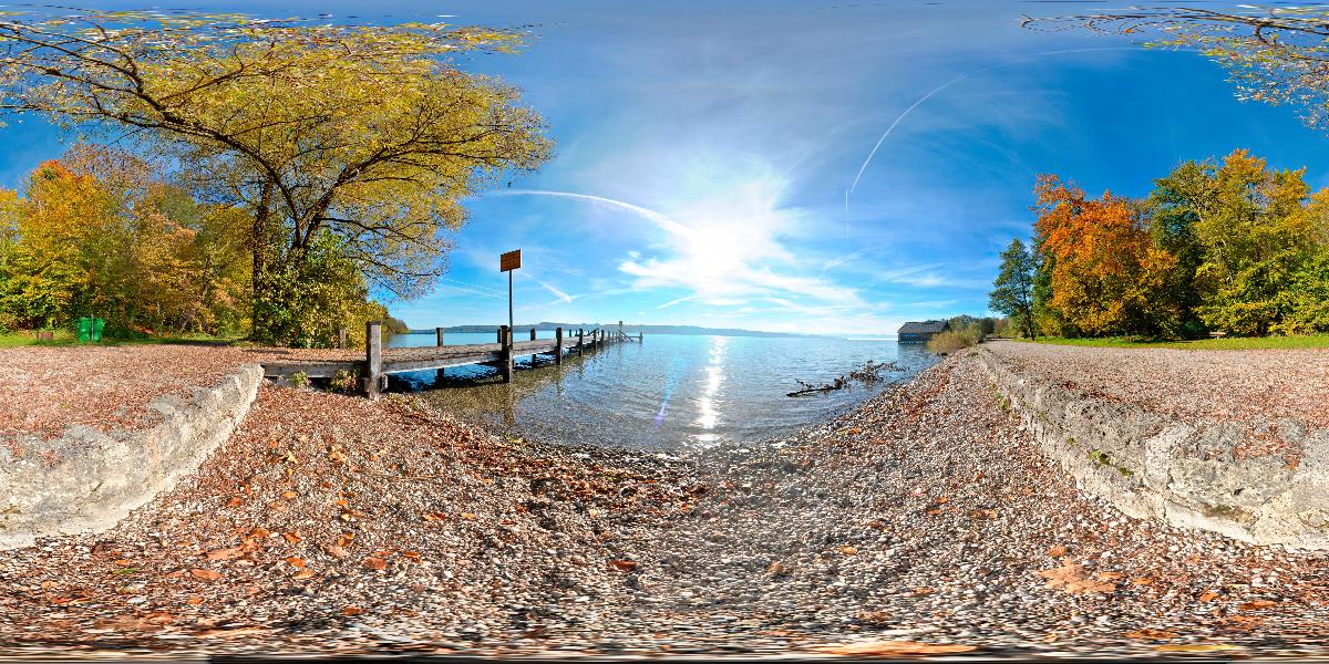 Erholungsgebiet Paradies in Possenhofen am Starnberger See (Foto: © Werner Pietschmann)