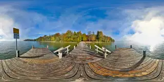 Erholungsgebiet Paradies in Possenhofen am Starnberger See