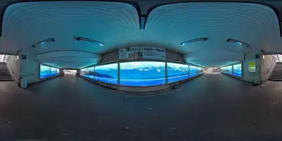 Bahnhofsunterführung in Starnberg