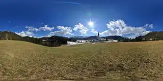 Rundblick über Steinberg am Rofan