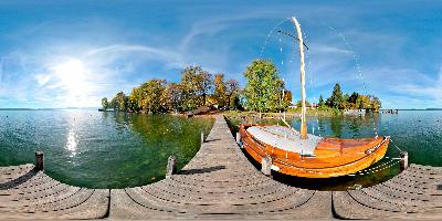 Steg in Tutzing am Starnberger See