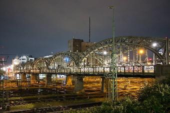 München bei Nacht, fotografiert von Werner Pietschmann