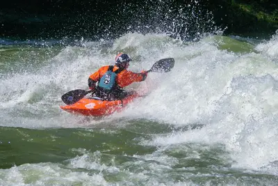 Wildwasser-Rodeo