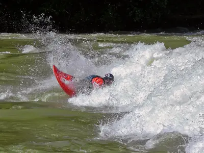 Wildwasser-Rodeo