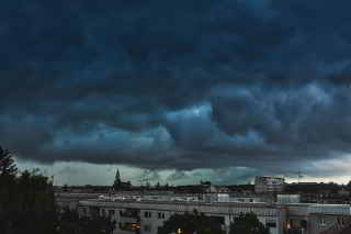 München: Abendhimmel | Foto © Werner Pietschmann